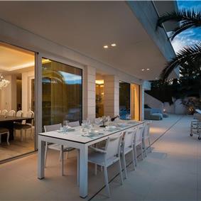 Luxury 6 Bedroom Brac Island Beach Front Villa With Heated Infinity Pool and lift near Sumartin sleeps 12